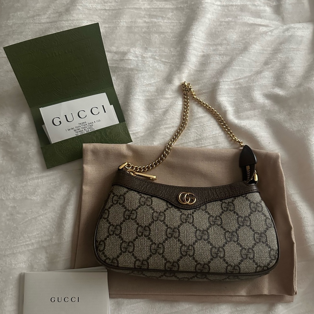 Gucci Ophidia Mini Bag GG Canvas